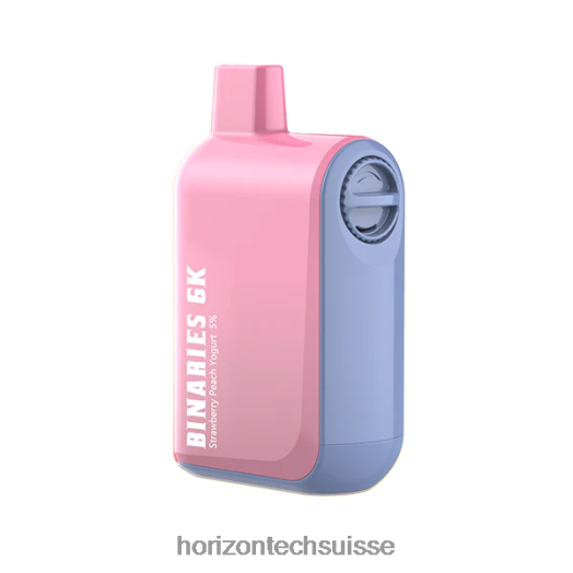 yaourt aux fraises et aux pêches