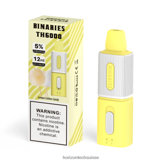 barbe à papa au citron