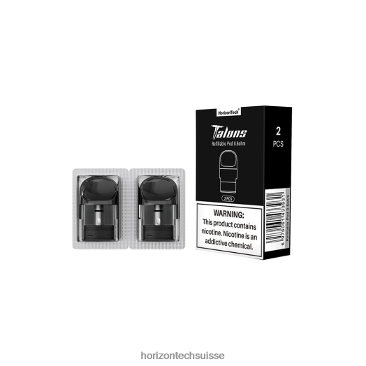 HorizonTech Talons dosettes de remplacement - Horizontech Disposable Vape 0J666419 0,6 ohm