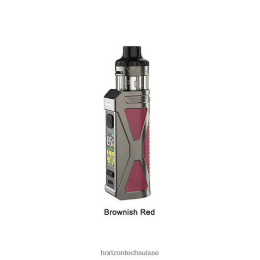 HorizonTech Durandal kit 85w - Horizontech Disposable Vape 0J66649 rouge brunâtre