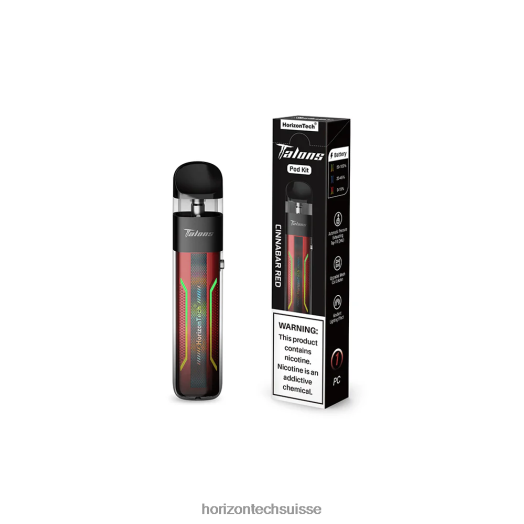 HorizonTech Talons système de dosettes - Horizon Tech Vape Tank 0J6664198 rouge cinabre