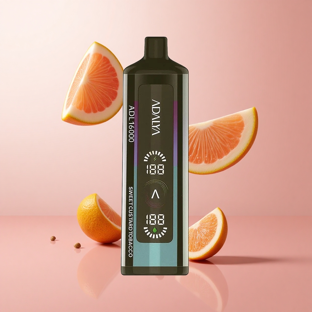 Adalya ADL 16000 PRO Puffs Vape Jetable Crème Douce Tabac 25ml 1000 mAh wholesale Suisse