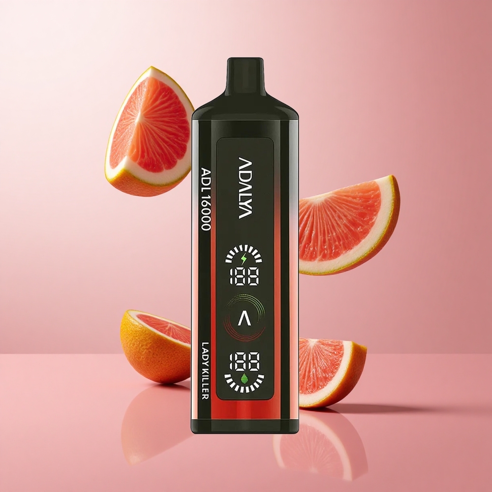 Adalya ADL 16000 PRO Puffs Vape Jetable Tueuse de Dame 16000 Puffs écran numérique wholesale Suisse