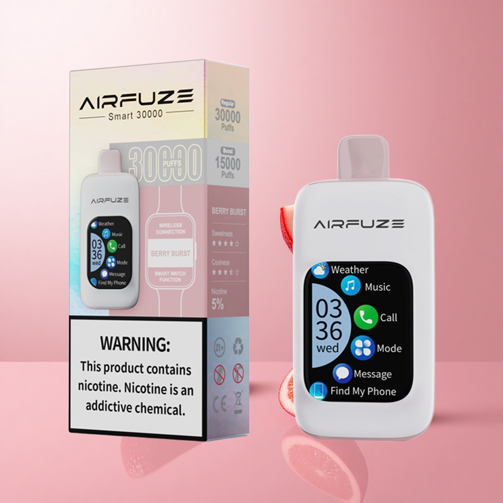 AirFuze Smart 30000 Puffs Pod Jetable Berry Burst Écran Tactile 2,01\" TFT wholesale Suisse