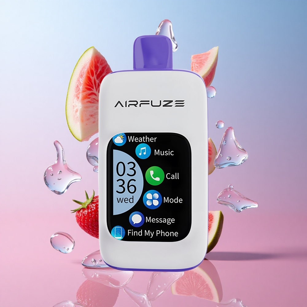 AirFuze Smart 30000 Puffs Vape Jetable Bleu Framboise Glacée avec écran tactile 2,01" TFT wholesale Suisse