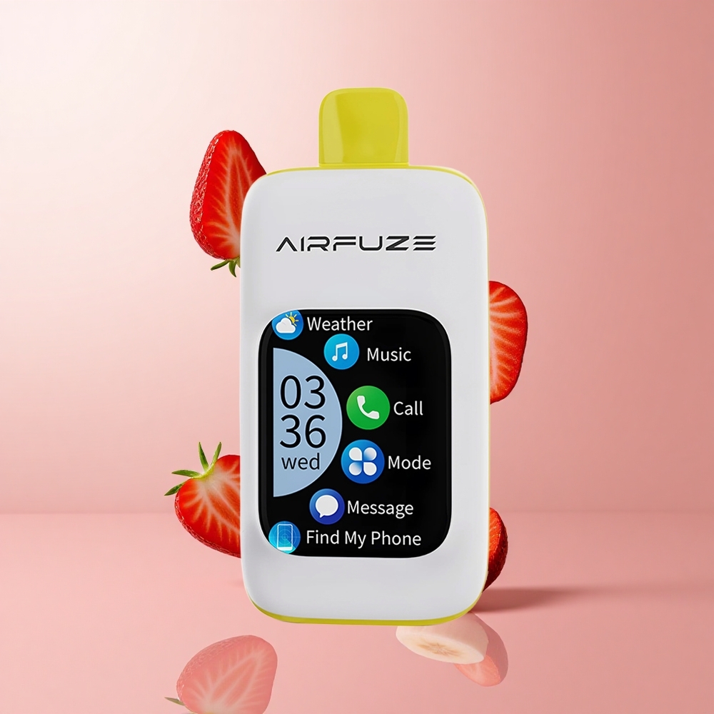 AirFuze Smart Pro 40000 Puffs Fraise Banane Connecté wholesale Suisse