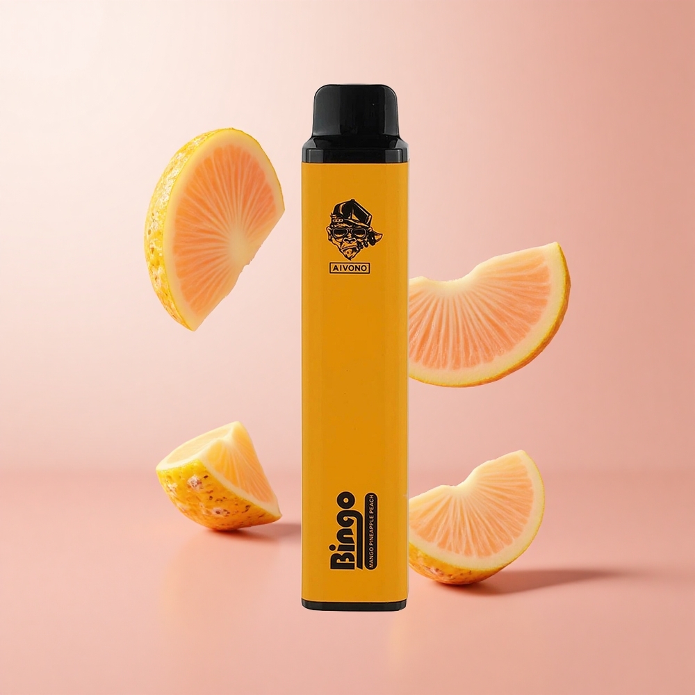 Aivono AIM BINGO 4000 Puffs Ananas Pêche 10 mL rechargeable wholesale Suisse