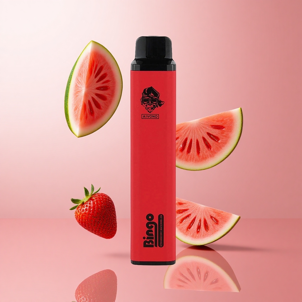 Aivono AIM BINGO 4000 Puffs Fraise Pastèque 10 mL 1000mAh rechargeable wholesale Suisse