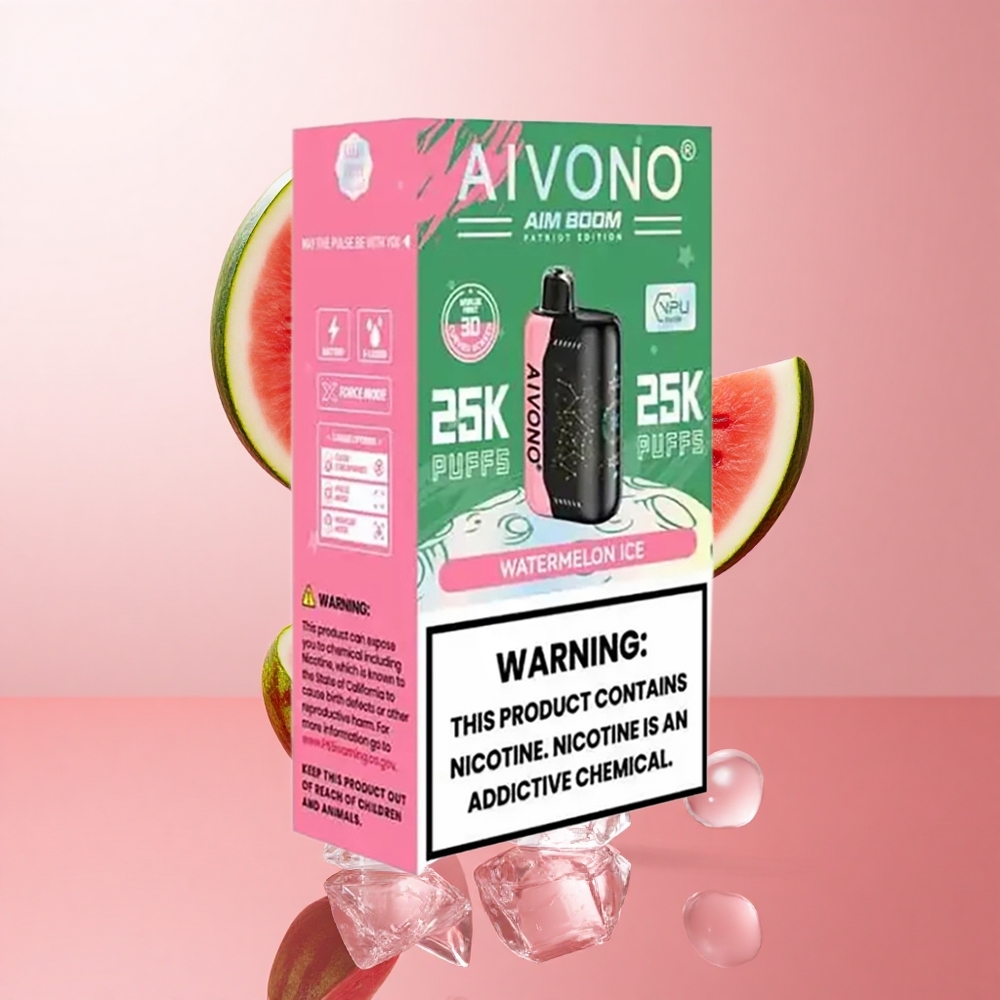 Aivono AIM BOOM 25000 Puffs Pastèque Glacée 28ml 650mAh wholesale Suisse