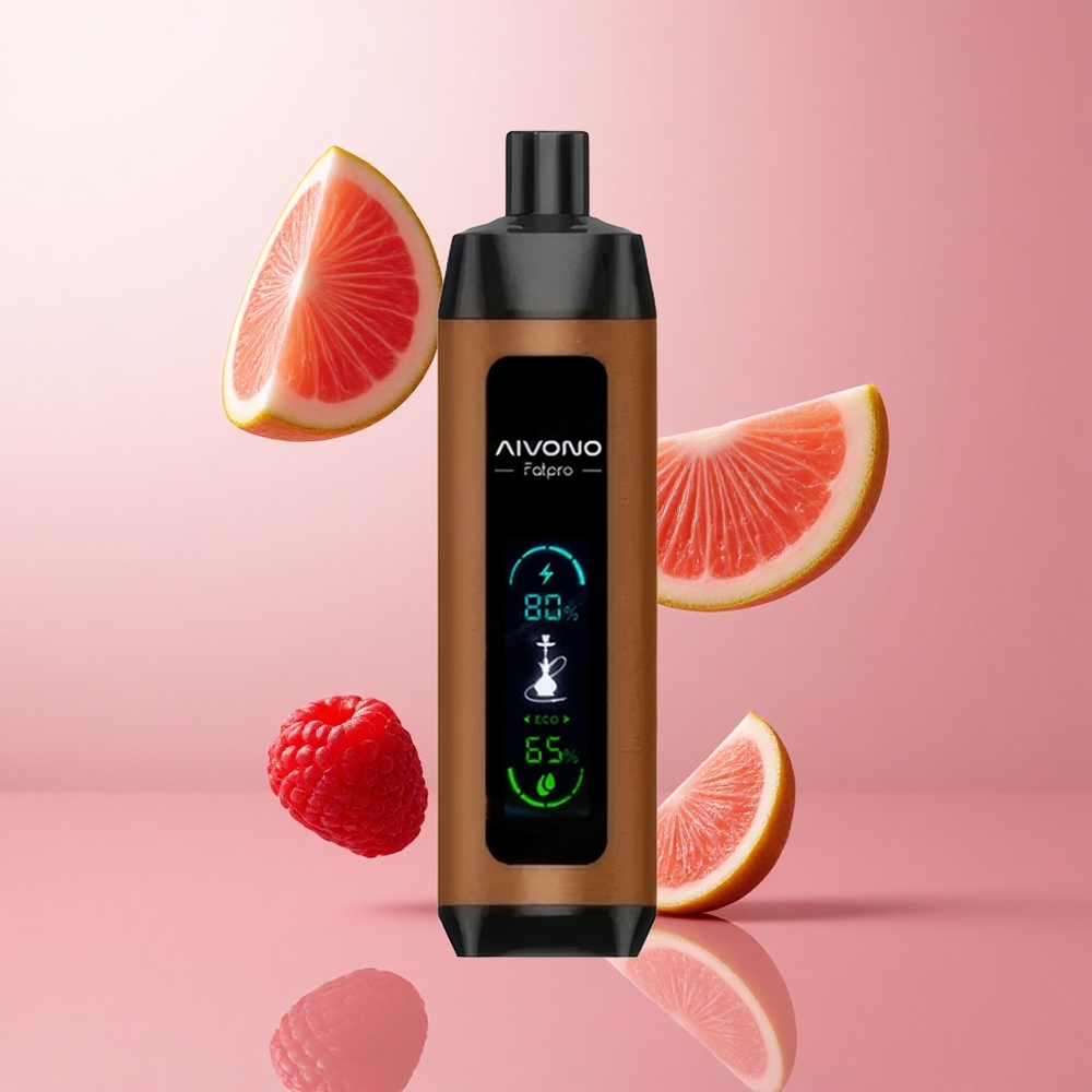 Aivono AIM FATPRO 22000 Puffs Cerise Framboise 28ml E-liquide 0.6 ohm Mesh Coil wholesale Suisse