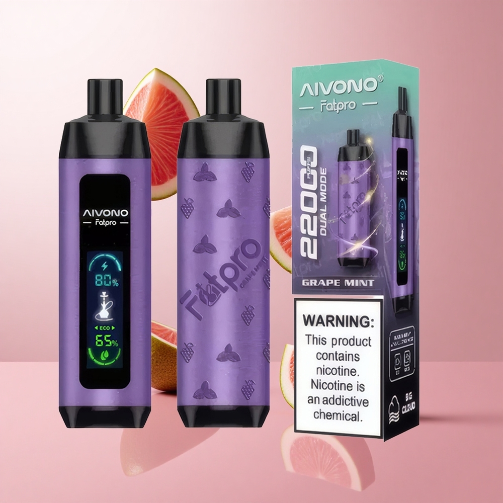 Aivono AIM FATPRO 22000 Puffs Menthe Raisin 28ml E-liquide wholesale Suisse