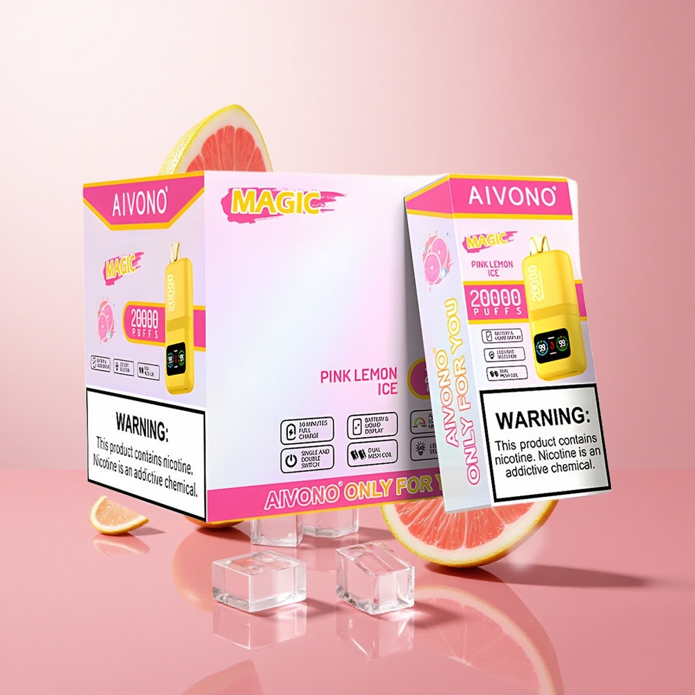 Aivono AIM MAGIC 20000 Puffs Citron Rose Glacé Avec 26ml E-liquide wholesale Suisse