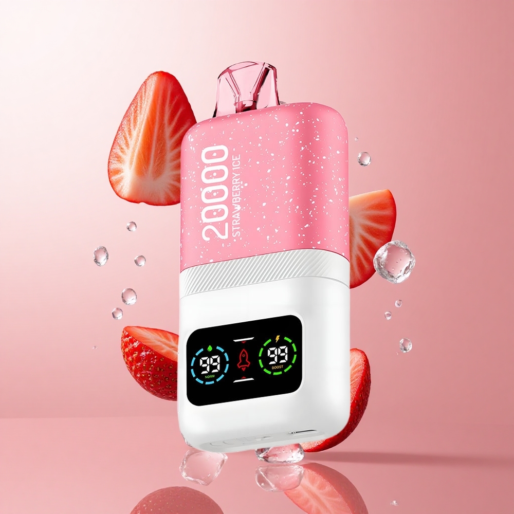 Aivono AIM MAGIC 20000 Puffs Fraise Glacée 26ml E-liquide Dual Mesh Coils wholesale Suisse