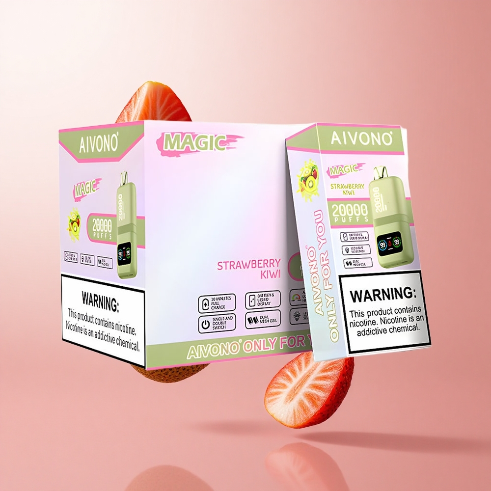 Aivono AIM MAGIC 20000 Puffs Fraise-Kiwi Double Mesh Coils wholesale Suisse