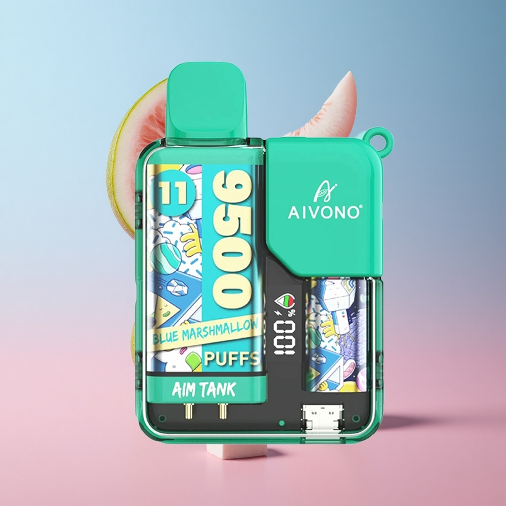 Aivono AIM-TANK 9500 Puffs Guimauve Bleue 18ml LCD wholesale Suisse