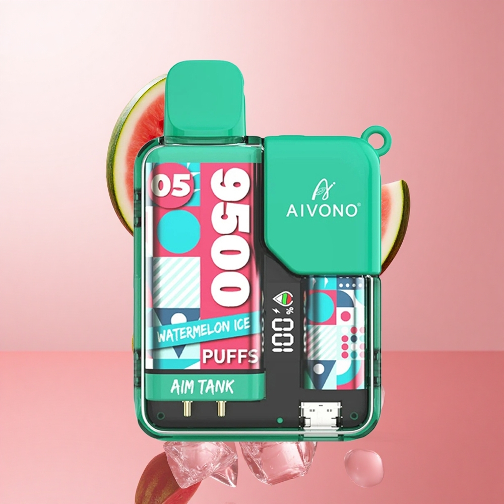 Aivono AIM-TANK 9500 Puffs Pastèque Glacée 18ml Capacité E-liquide wholesale Suisse