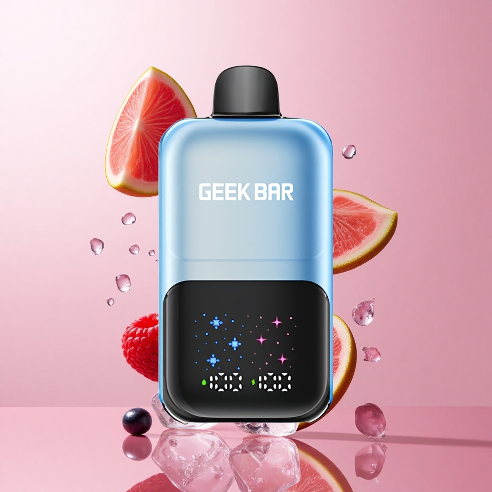 GEEK BAR 2GO 50000 Puffs Blueberry Framboise Glace Écran Interactif wholesale Suisse GEEK BAR 2GO 50000 Puffs Blueberry Framboise Glace Écran Interactif wholesale Suisse