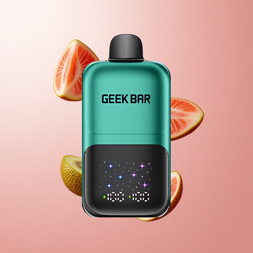 GEEK BAR 2GO 50000 Puffs Fraise & Kiwi Écran Interactif wholesale Suisse GEEK BAR 2GO 50000 Puffs Fraise & Kiwi Écran Interactif wholesale Suisse