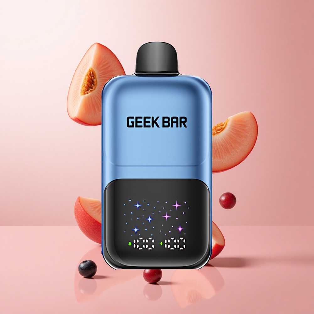 GEEK BAR 2GO 50000 Puffs Pêche & Baies Écran Interactif wholesale Suisse GEEK BAR 2GO 50000 Puffs Pêche & Baies Écran Interactif wholesale Suisse
