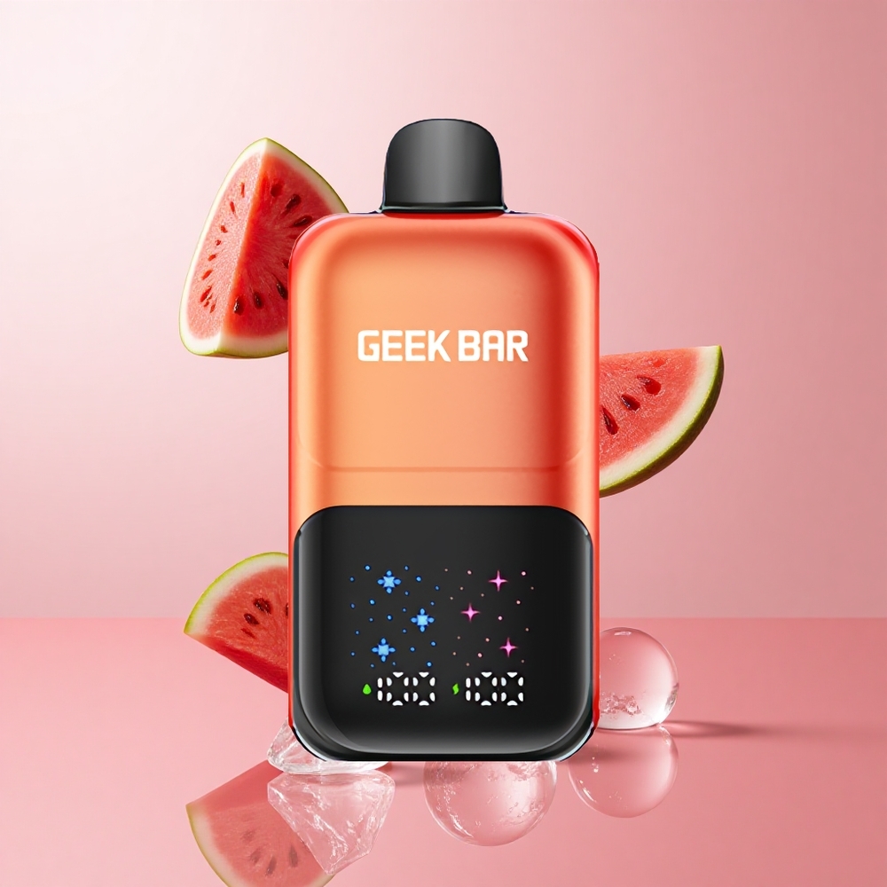 GEEK BAR 2GO 50000 Puffs Pastèque Bubble Gum Glacée Écran Interactif wholesale Suisse GEEK BAR 2GO 50000 Puffs Pastèque Bubble Gum Glacée Écran Interactif wholesale Suisse