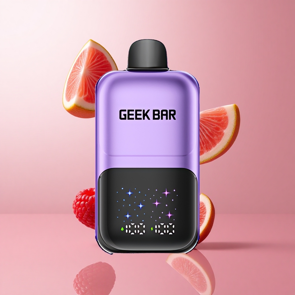 GEEK BAR 2GO 50000 Puffs Raisin & Framboise Ecran Interactif wholesale Suisse GEEK BAR 2GO 50000 Puffs Raisin & Framboise Ecran Interactif wholesale Suisse