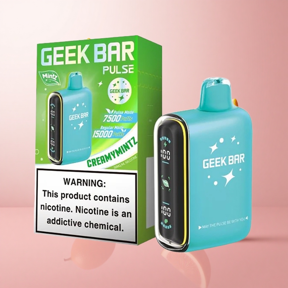 Geek Bar Pulse 15000 Puffs Menthe Édition 16ML 5% Nicotine wholesale Suisse