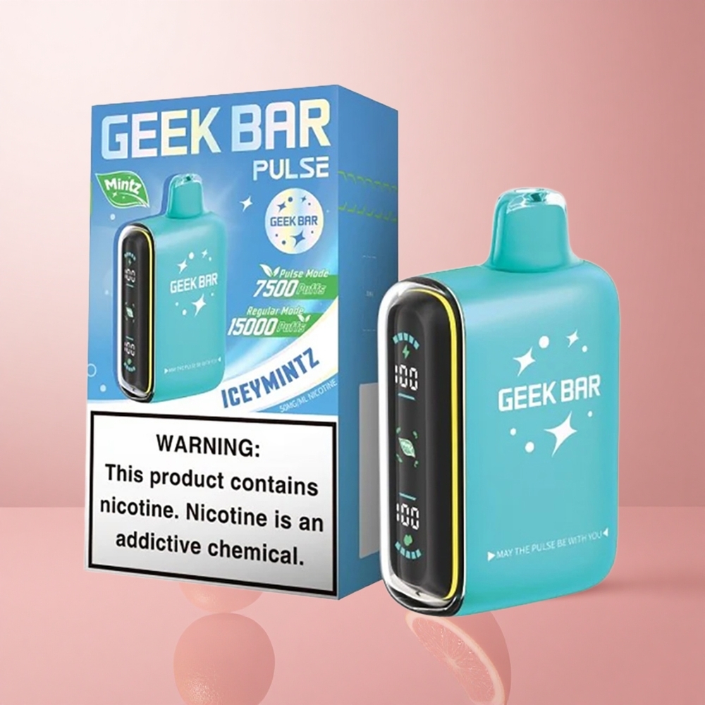 Geek Bar Pulse 15000 Puffs Menthe Édition 16ML 5% Nicotine wholesale Suisse