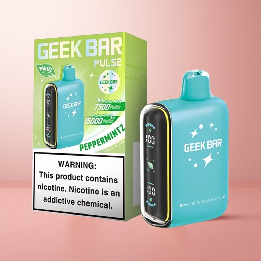 Geek Bar Pulse 15000 Puffs Menthe Édition 16ML 5% Nicotine wholesale Suisse