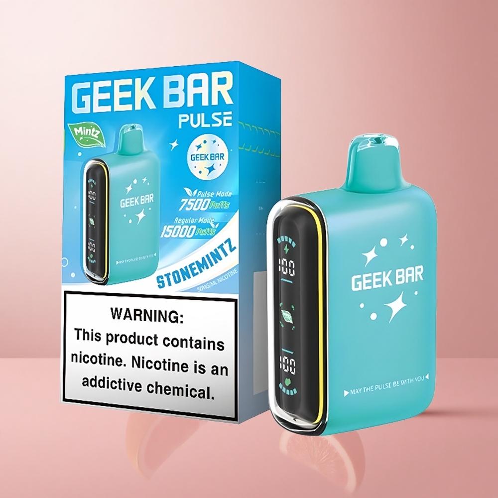 Geek Bar Pulse 15000 Puffs Menthe Édition 16ML 5% Nicotine wholesale Suisse