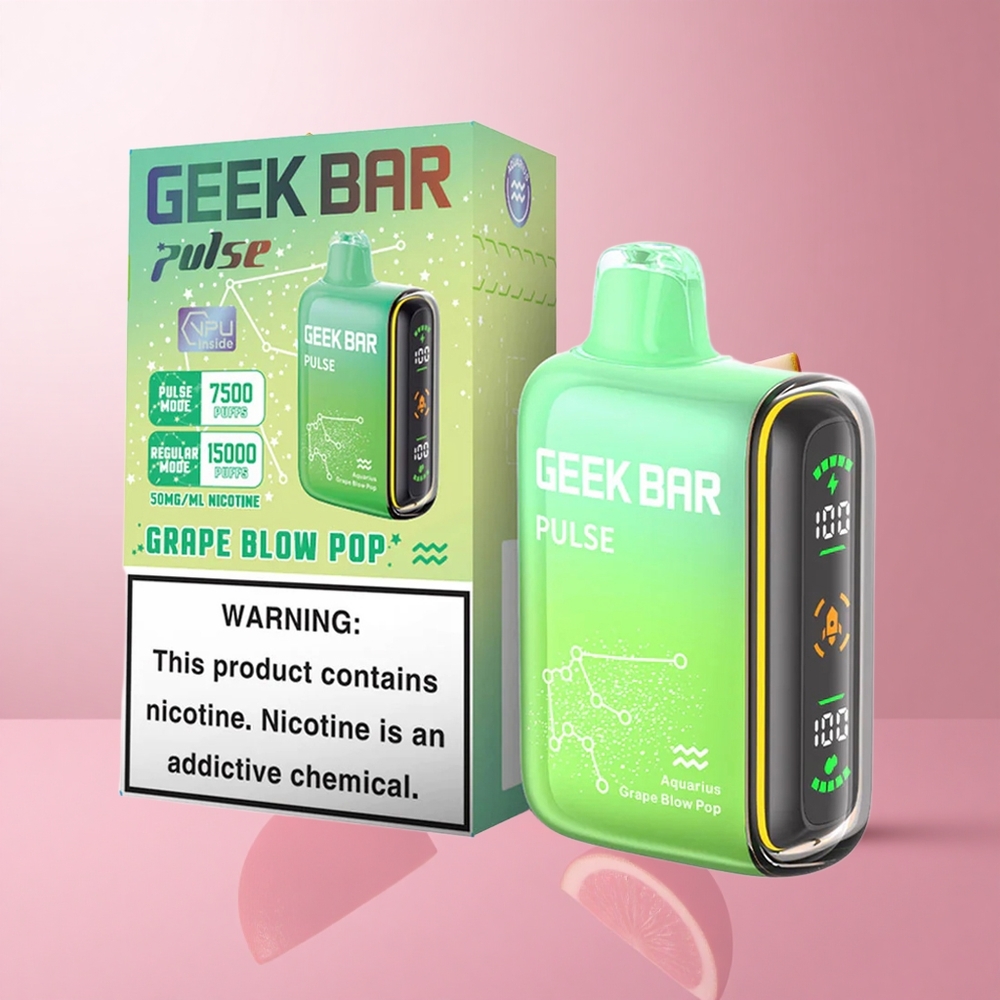 Geek Bar Pulse 15000 Puffs Zodiac Édition 16ML 5% Nicotine wholesale Suisse