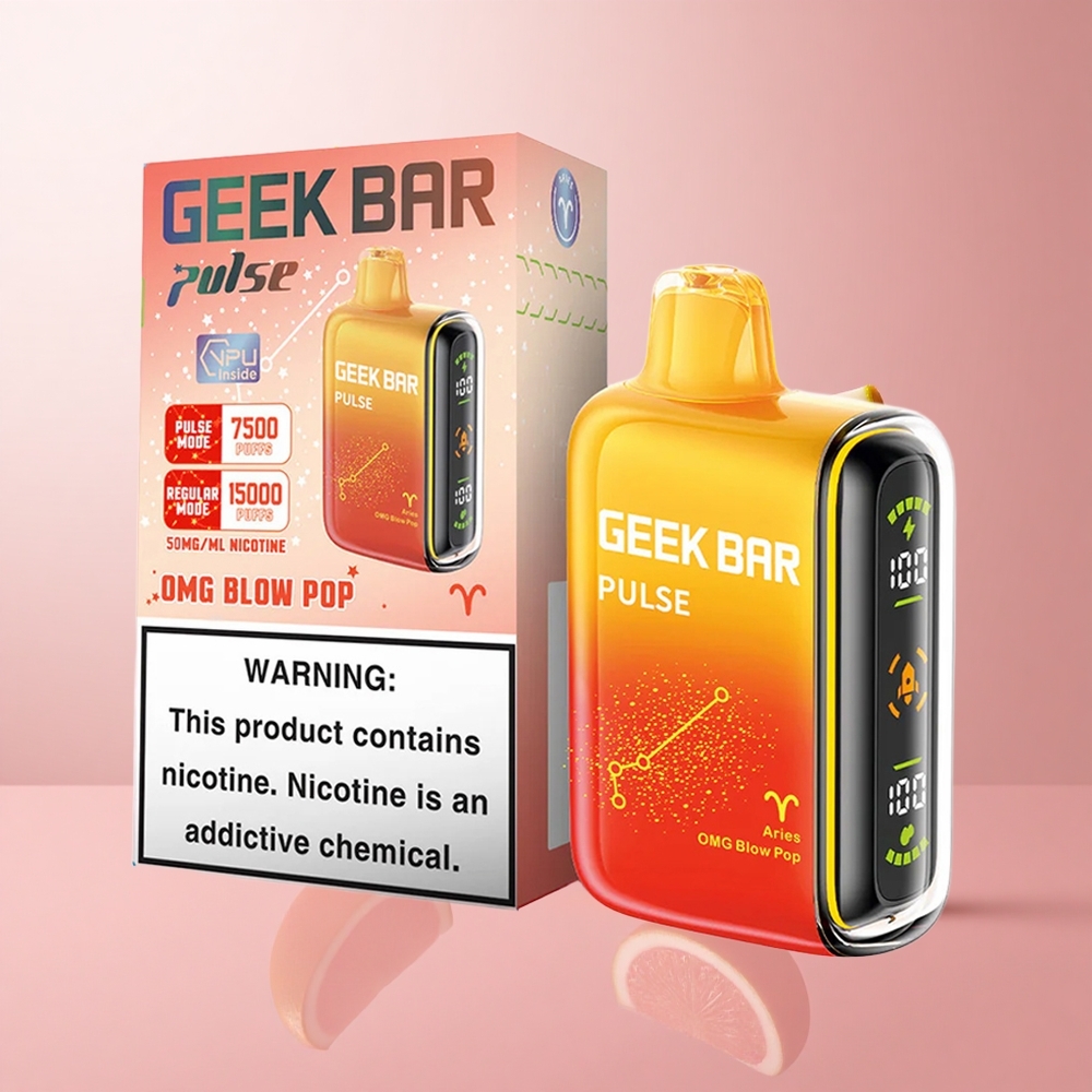 Geek Bar Pulse 15000 Puffs Zodiac Édition 16ML 5% Nicotine wholesale Suisse