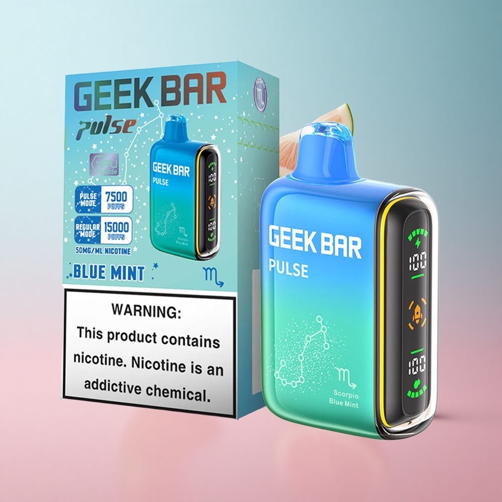 Geek Bar Pulse 15000 Puffs Zodiac Édition 16ML 5% Nicotine wholesale Suisse