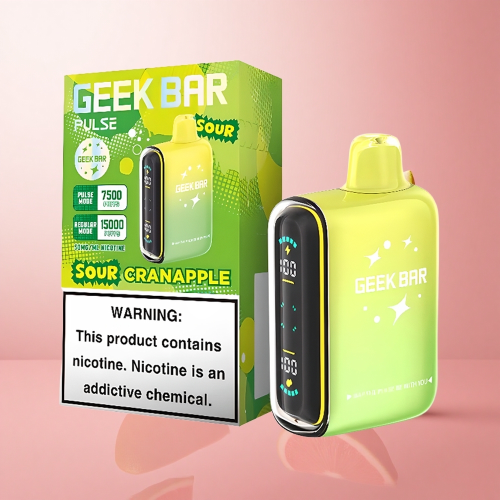 Geek Bar Pulse 15000 Puffs Édition Acidulée 16ML 5% Nicotine wholesale Suisse