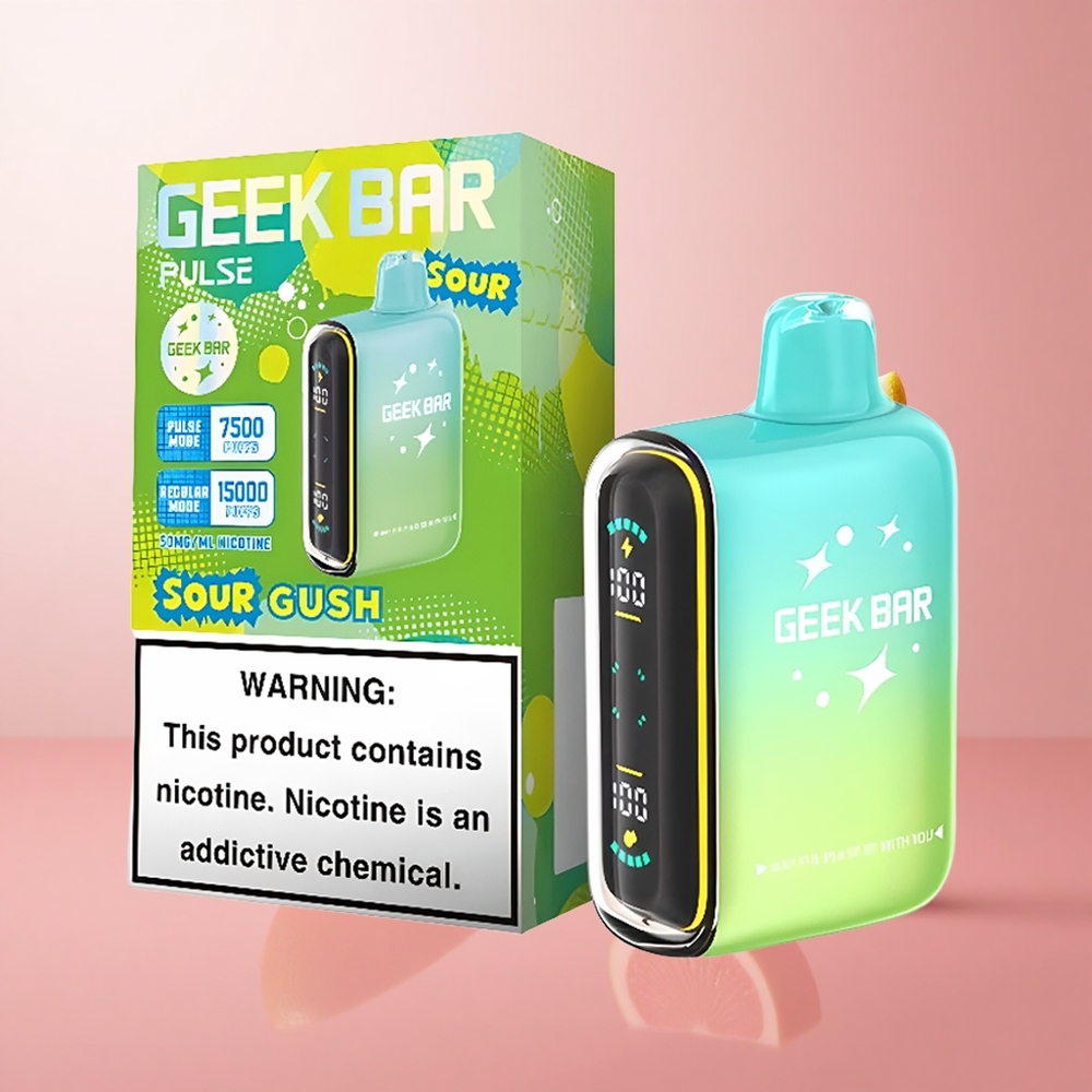 Geek Bar Pulse 15000 Puffs Édition Acidulée 16ML 5% Nicotine wholesale Suisse