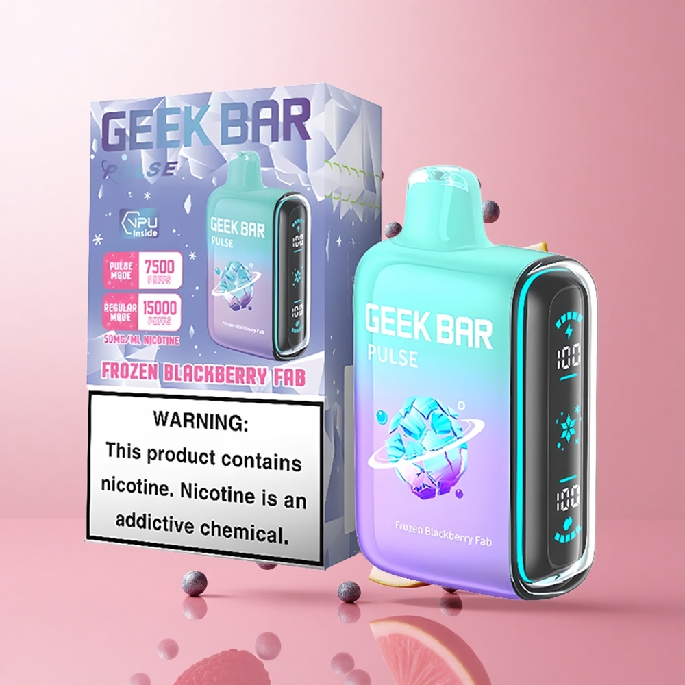 Geek Bar Pulse 15000 Puffs Édition Glacée 16ML 5% Nicotine wholesale Suisse