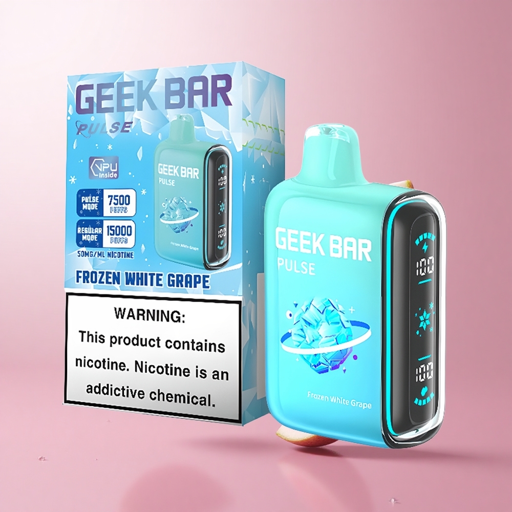 Geek Bar Pulse 15000 Puffs Édition Glacée 16ML 5% Nicotine wholesale Suisse