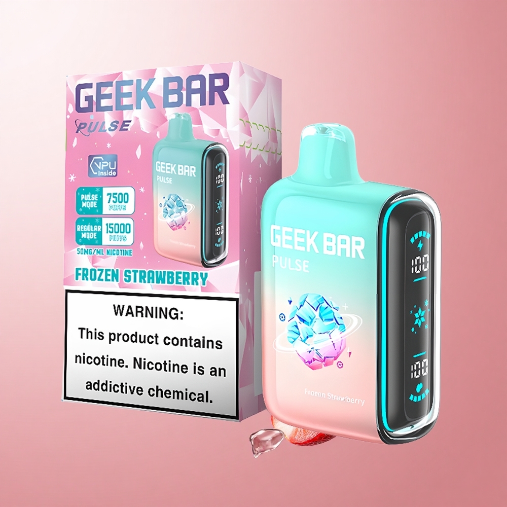 Geek Bar Pulse 15000 Puffs Édition Glacée 16ML 5% Nicotine wholesale Suisse