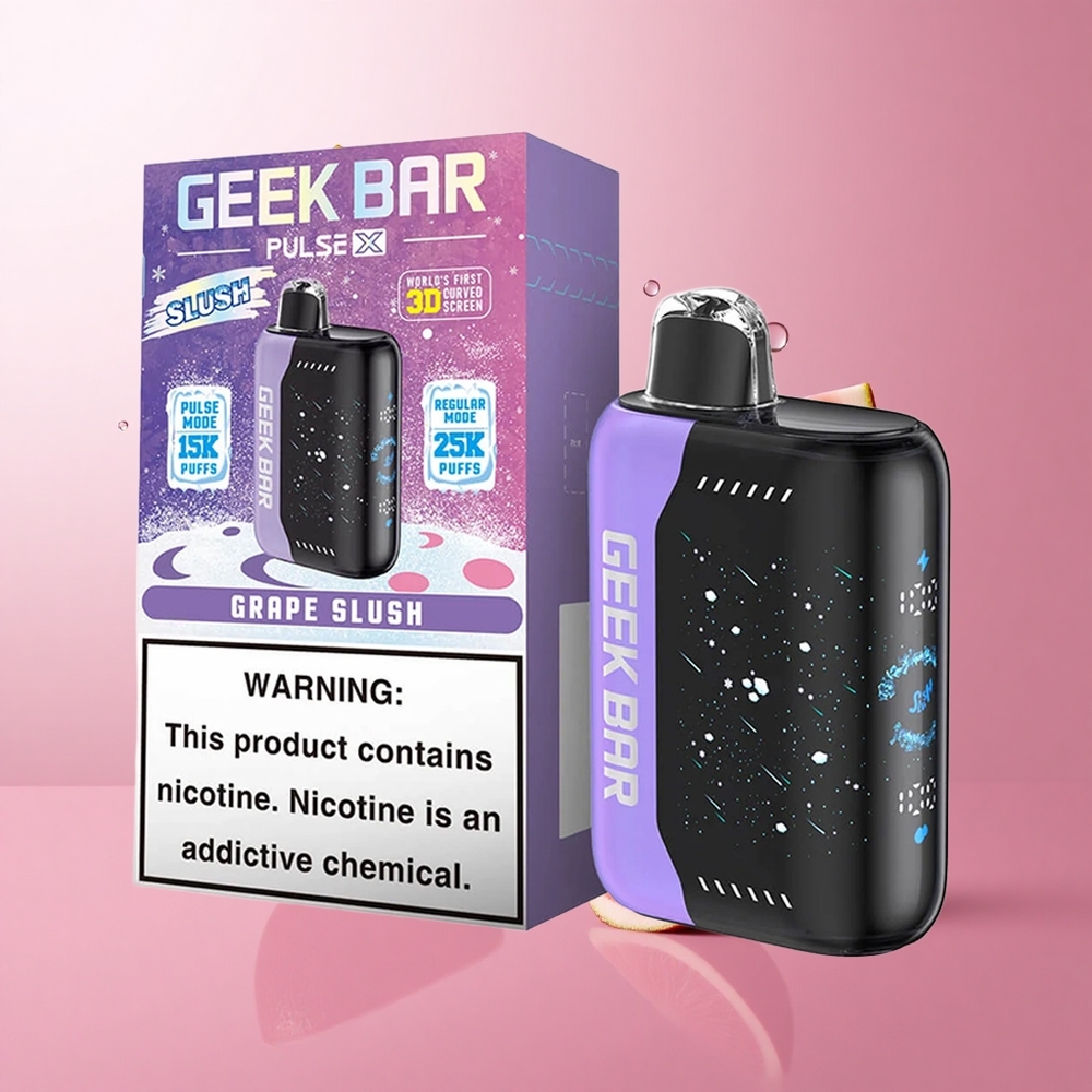Geek Bar Pulse X 25000 Puffs Édition Slush avec écran incurvé 3D wholesale Suisse
