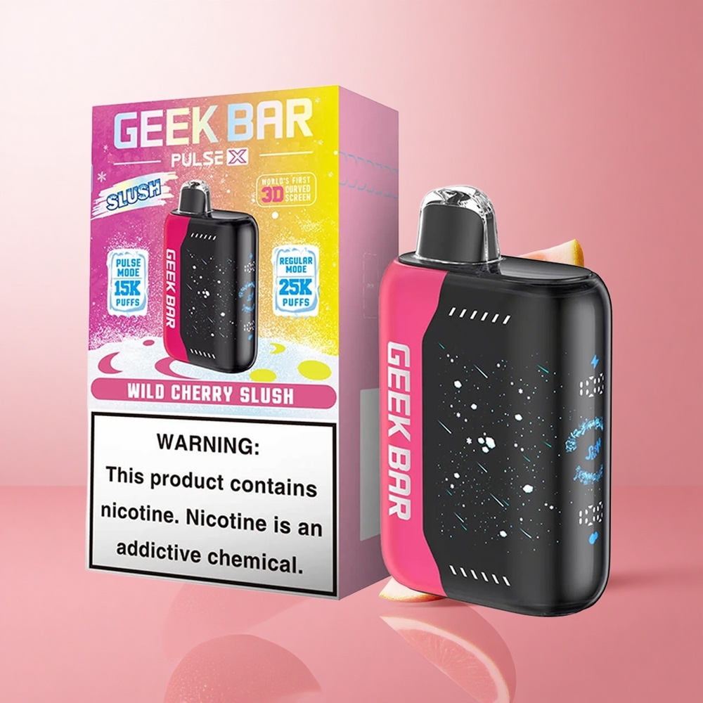 Geek Bar Pulse X 25000 Puffs Édition Slush avec écran incurvé 3D wholesale Suisse