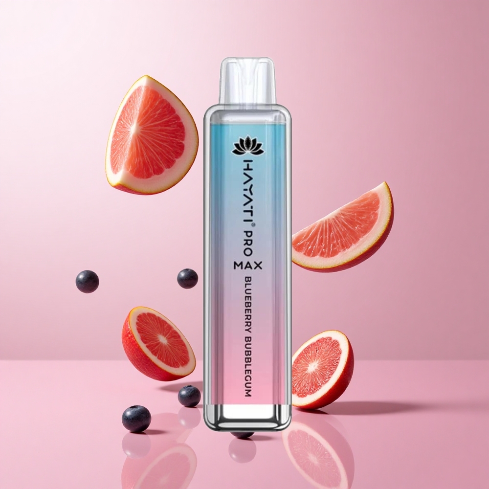 Hayati Pro Max 4000 Puffs Barbe à Papa Bleu & Bubblegum 1400mAh LED Cristal rechargeable wholesale Suisse