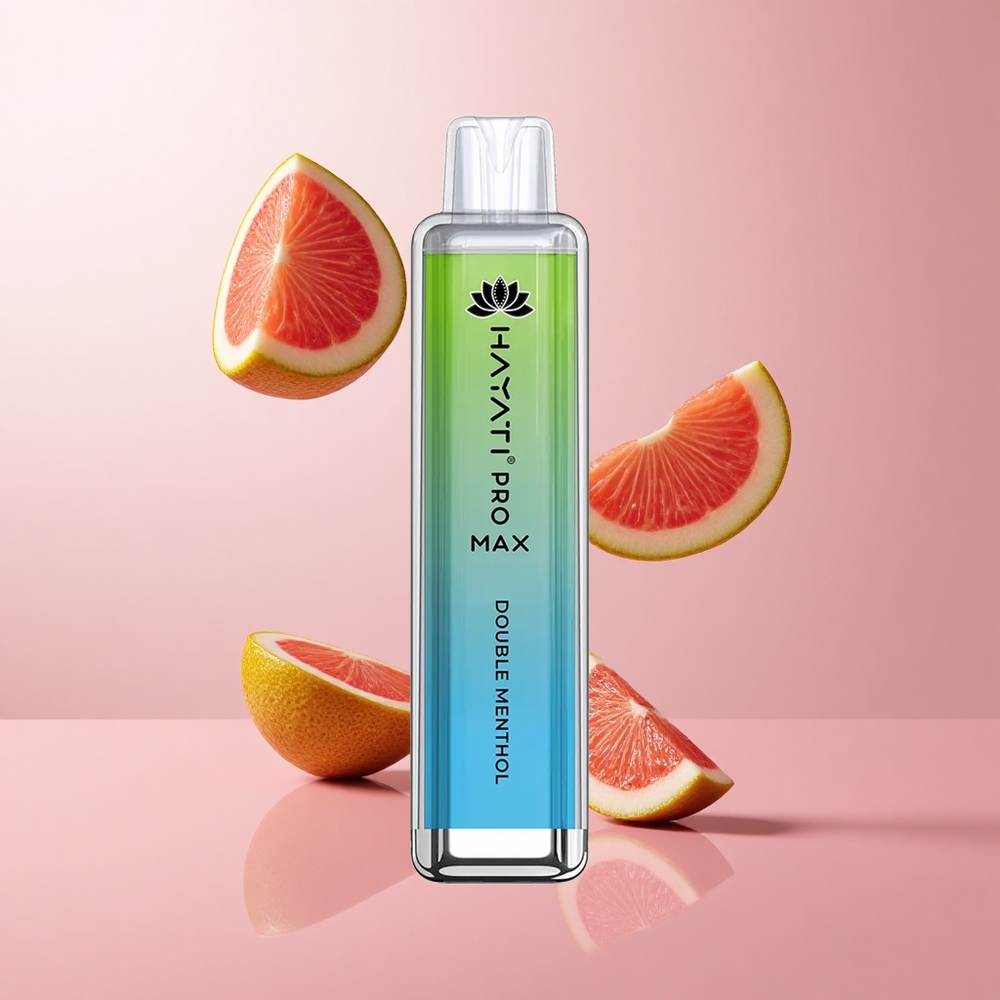 Hayati Pro Max 4000 Puffs Double Menthol Cristal Rechargeable wholesale Suisse