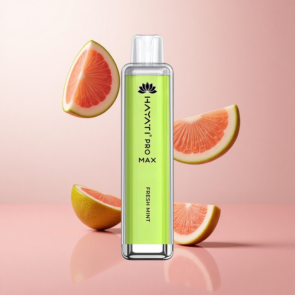 Hayati Pro Max 4000 Puffs Fraîche Menthe Vape Jetable avec Batterie Rechargeable 1400mAh wholesale Suisse