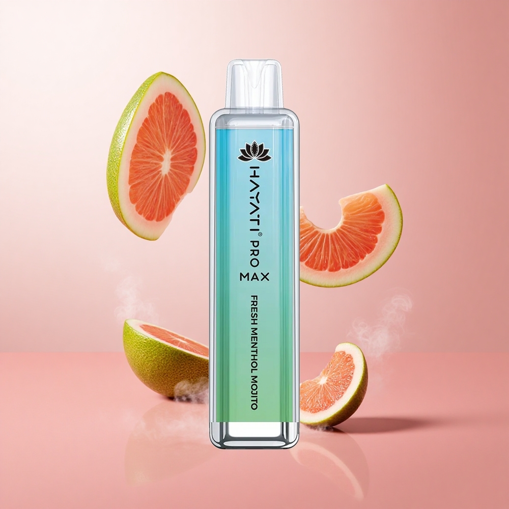 Hayati Pro Max 4000 Puffs Vape Jetable Menthe Fraîche Mojito Batterie Rechargeable wholesale Suisse