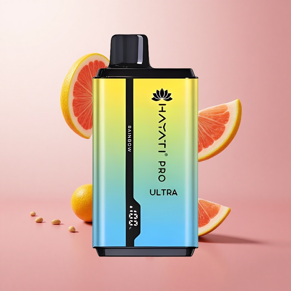 Hayati Pro Ultra 15000 Puffs Arc-en-ciel 24ml 2% de nicotine wholesale Suisse