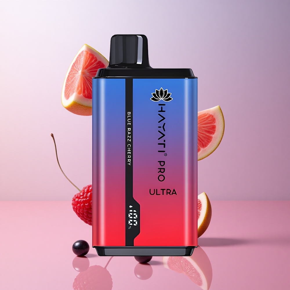 Hayati Pro Ultra 15000 Puffs Bleu Framboise Cerise wholesale Suisse