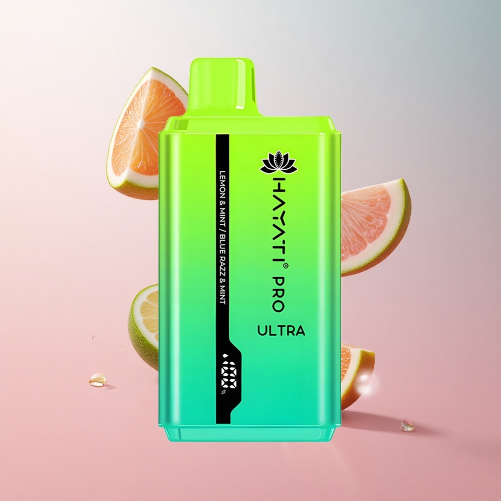 Hayati Pro Ultra 15000 Puffs Citron & Menthe Blue Razz & Menthe 49 saveurs 850mAh wholesale Suisse