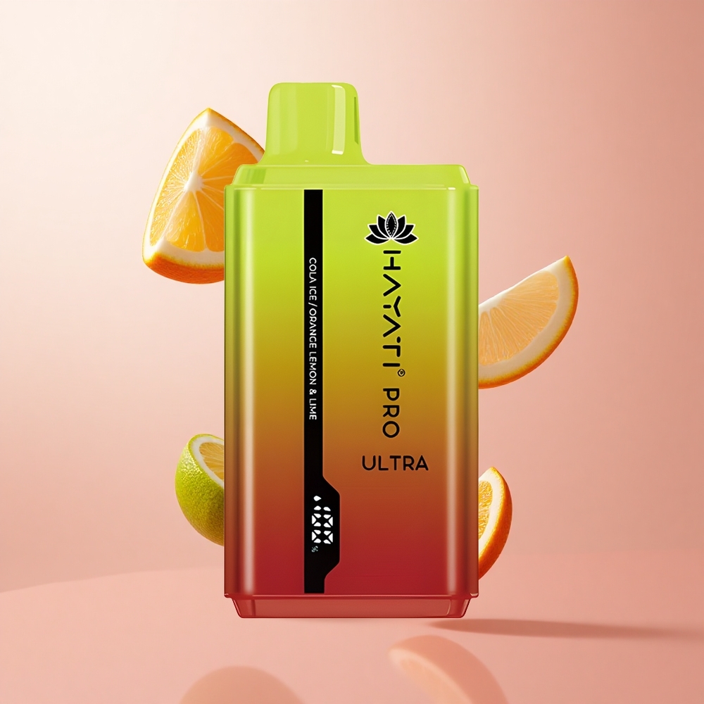 Hayati Pro Ultra 15000 Puffs Cola Glacée 49 Saveurs 24ml 2% Nicotine wholesale Suisse