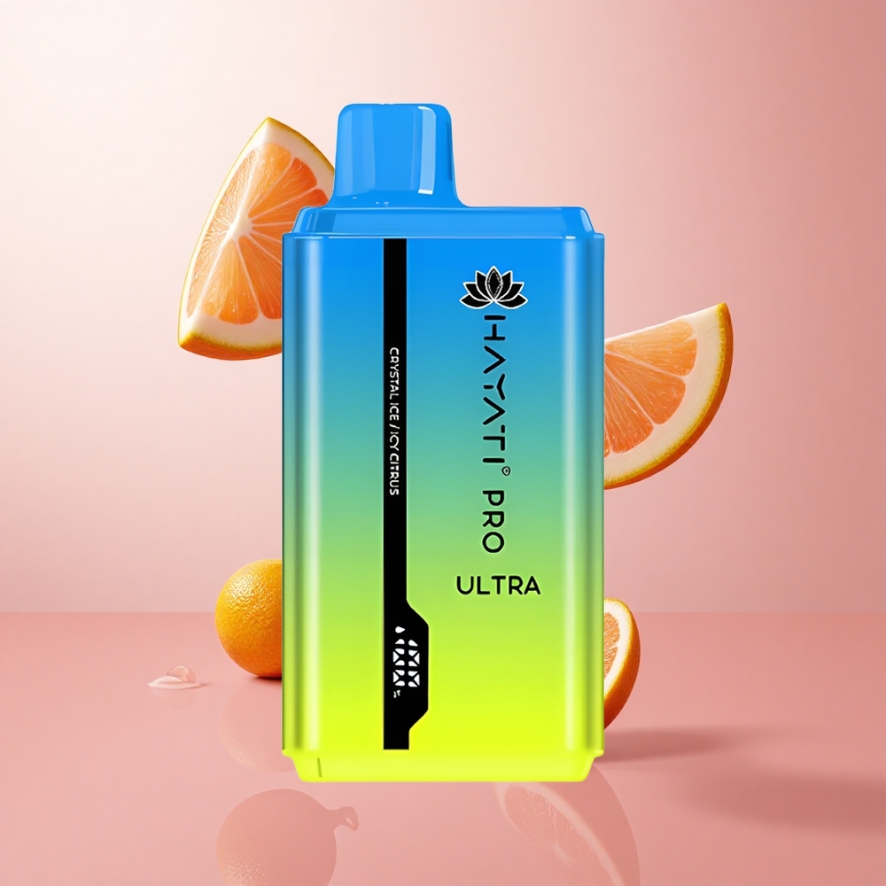 Hayati Pro Ultra 15000 Puffs Glace Cristalline 24ml 2% de nicotine wholesale Suisse