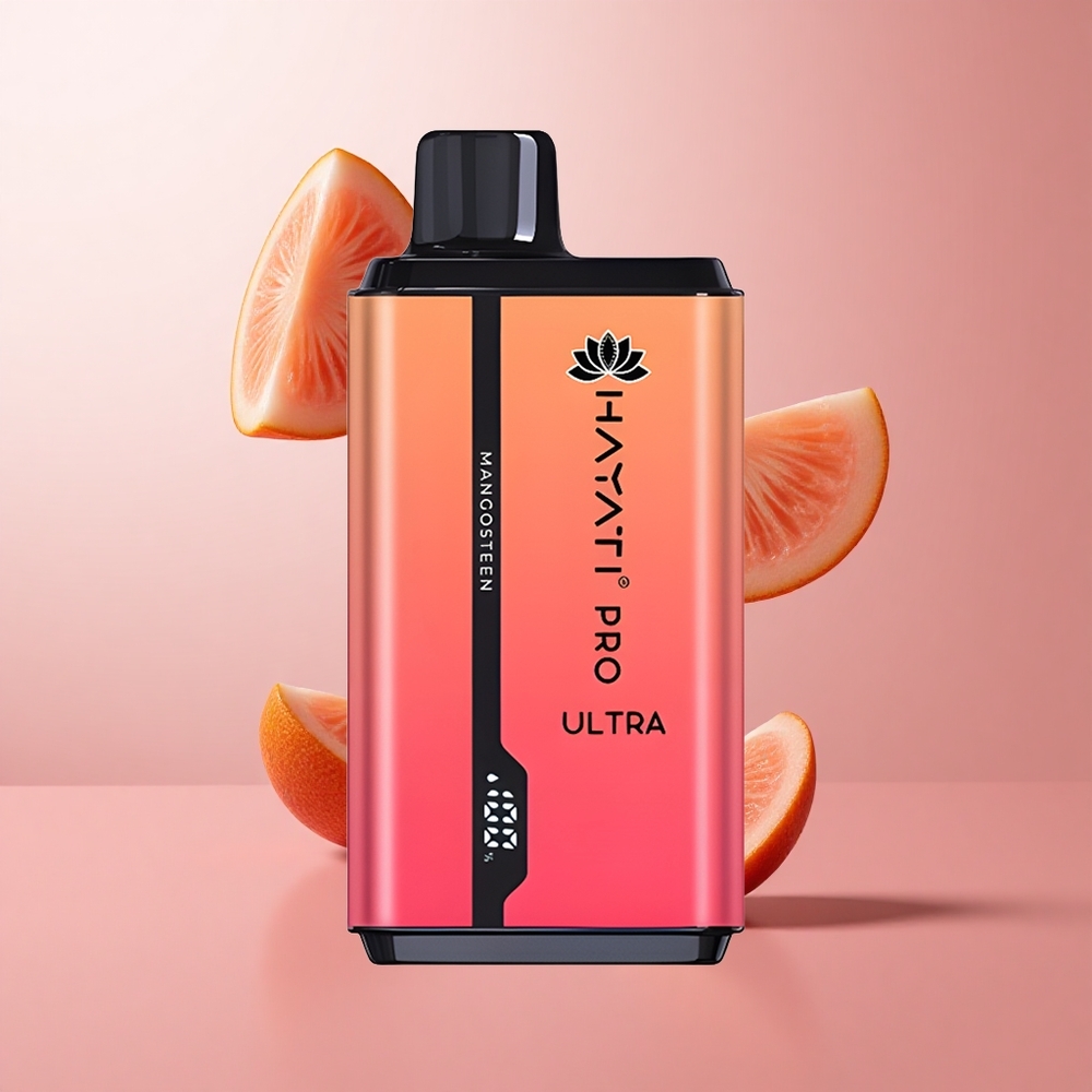 Hayati Pro Ultra 15000 Puffs Mangoustan 49 Saveurs 24ml 2% Nicotine wholesale Suisse