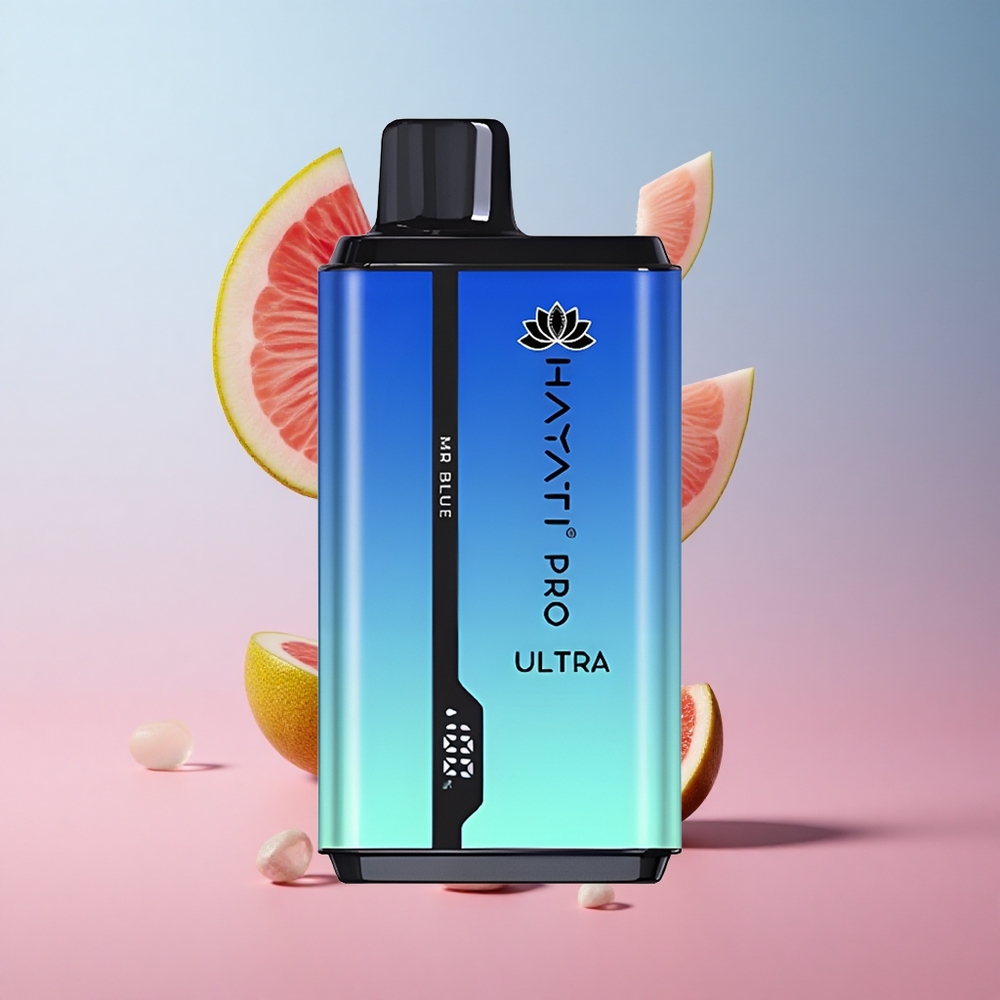 Hayati Pro Ultra 15000 Puffs Mr Bleu 2 12ml 49 saveurs wholesale Suisse